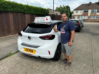 Automatic driving lessons in Chingford